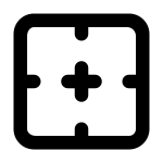 Border Outline SVG Icon